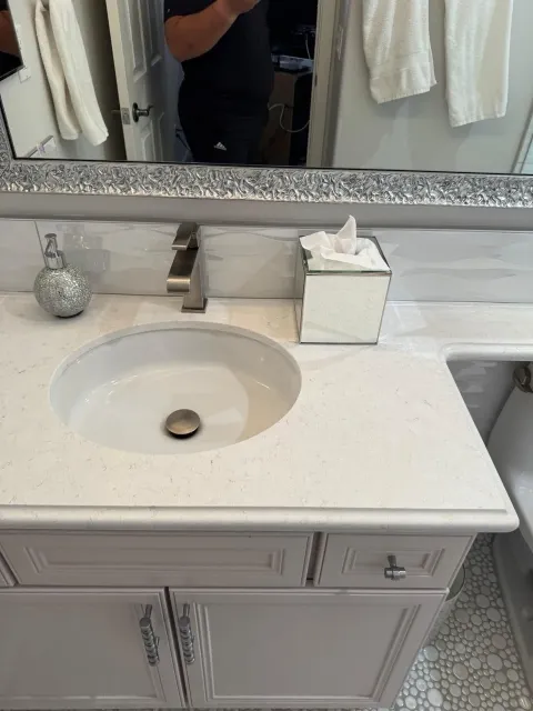 Deep cleaned bathroom in a Portland home